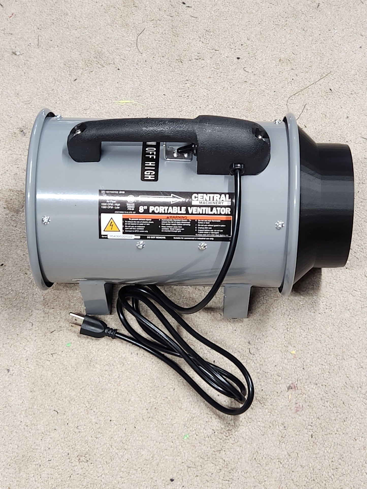 Duct Adapter 8" to 6"